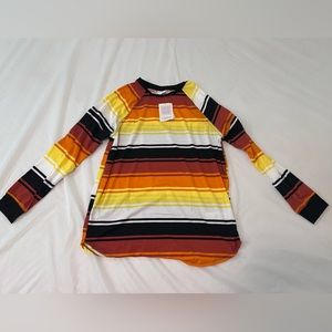 LuLaRoe Fall Color Erin Shirt Size Large